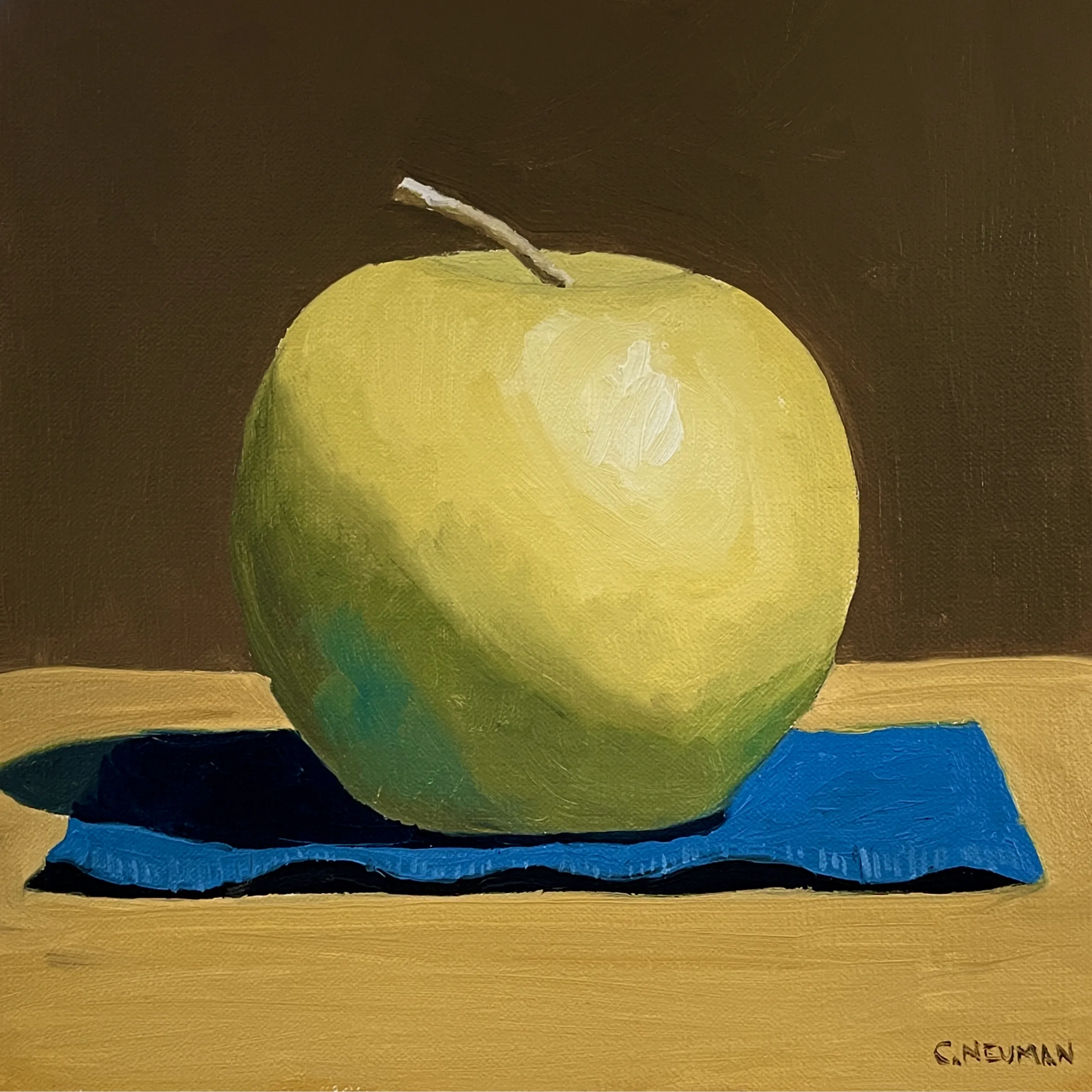 "Still Life with Granny Smith Apple"