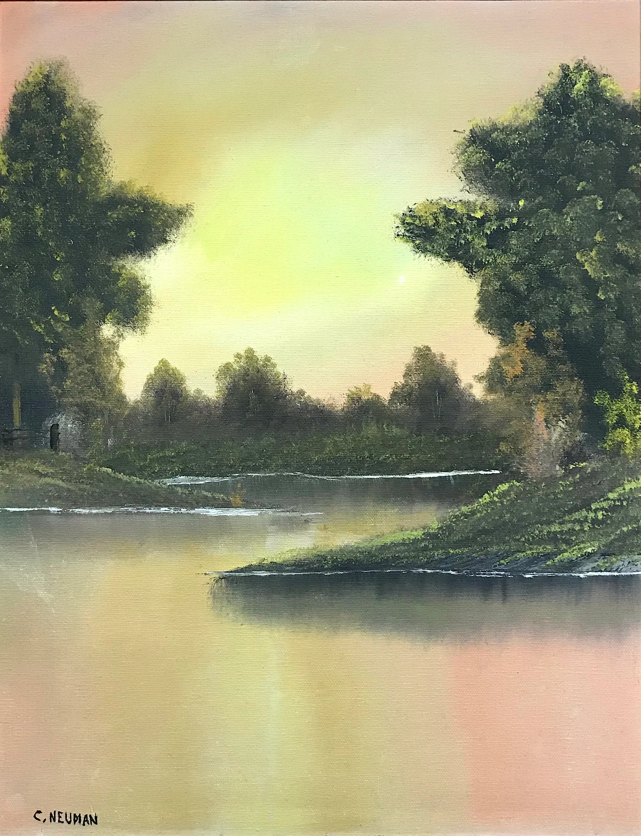 "Bob Ross Landscape"