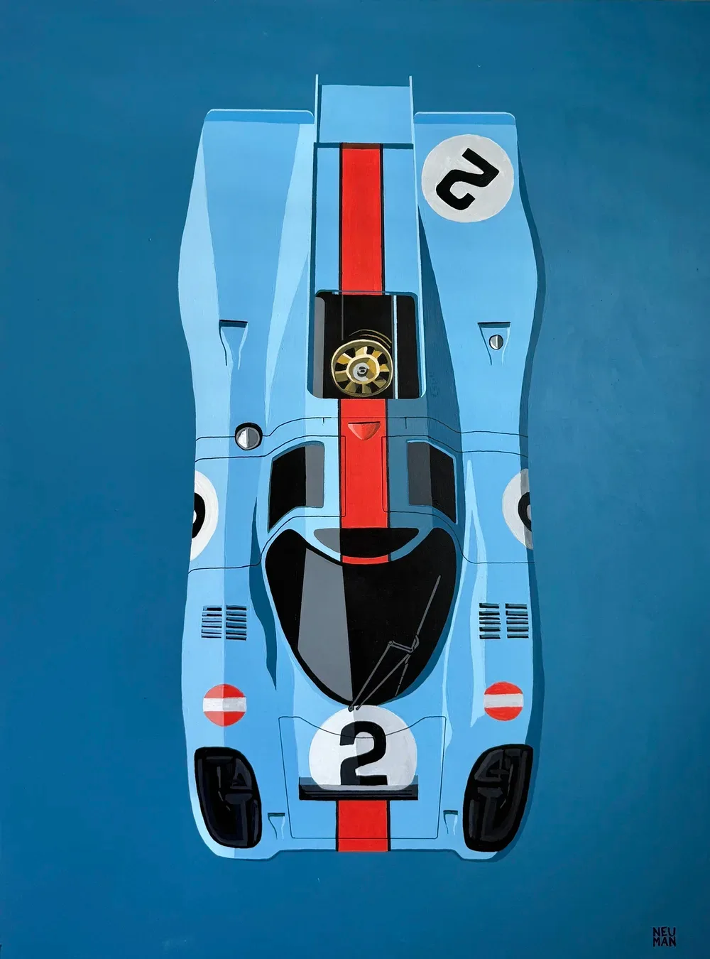 Porsche 917K Gulf Oil Livery "Number 2"